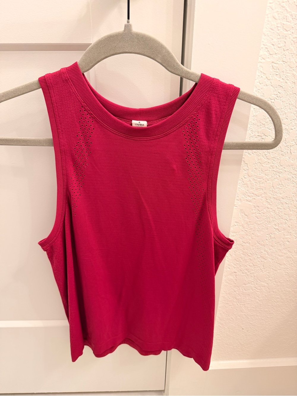 Zella Women's Pink Sleeveless Athletic Tank